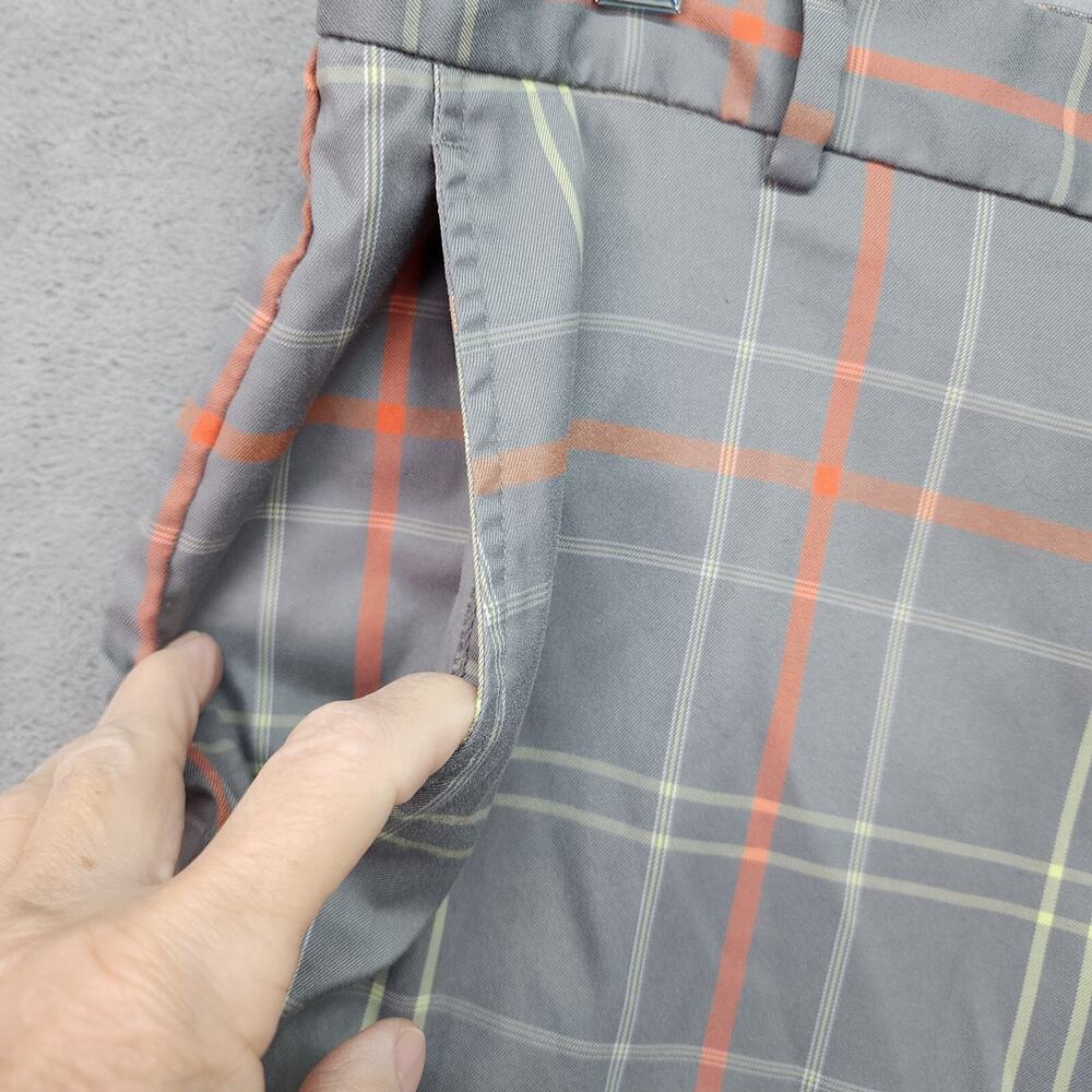 Walter Hagen Golf Shorts Mens SZ 34 34x9 Gray Flat Front Pockets Athletic Dad - Picture 5 of 11